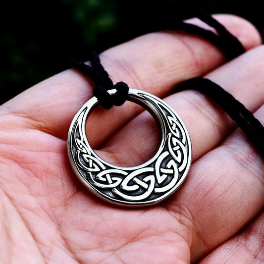 Adalbjorg - Norse Viking Steel Pendant by The Nevermore – Unique Gothic Jewelry by Nevermore Lifestyle & Tech | Single Pendant