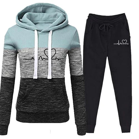 Adonica - The Nevermore Women's Tracksuit Set – Unique Fashion for Women by Nevermore Lifestyle & Tech | 2XL Blue