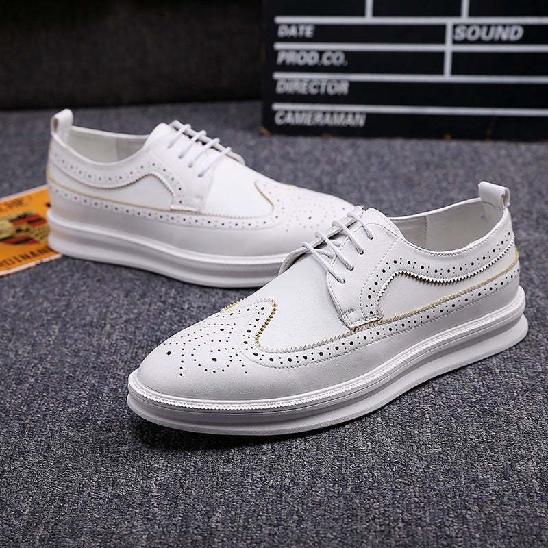 Brock Elegance - Patent Leather Dress Shoes by The Nevermore – Unique Shoes by Nevermore Lifestyle & Tech | 37 White