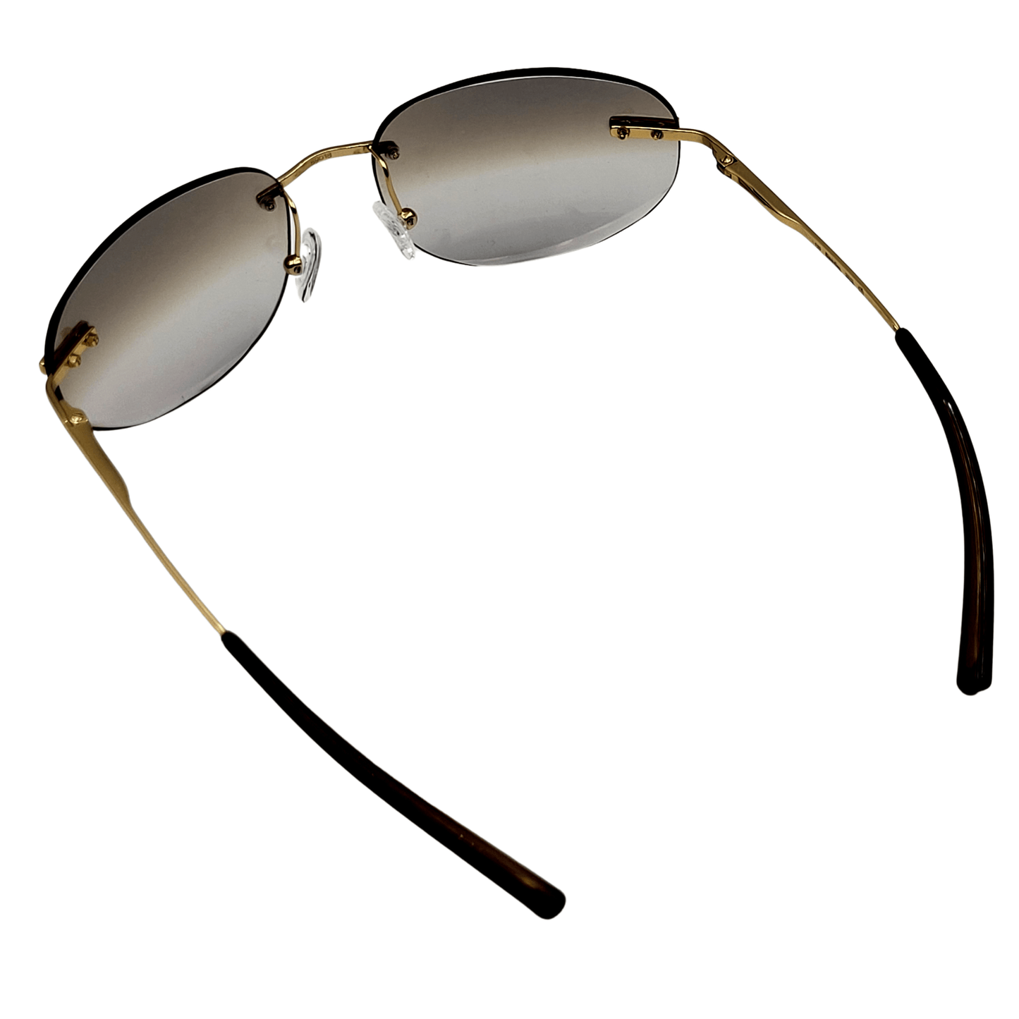 Calvin Klein Sunglasses 297S 533 Gold - Light Brown Gradient