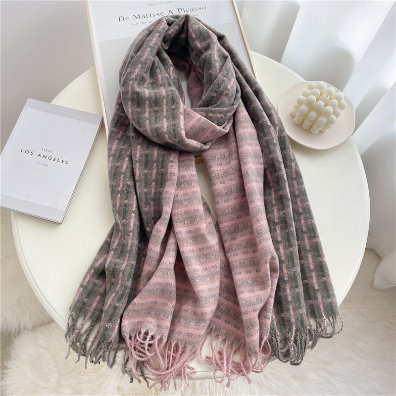 Cashmere Elegance - The Nevermore Cashmere Scarf – Unique Accessories by Nevermore Lifestyle & Tech | 200x63cm Pink