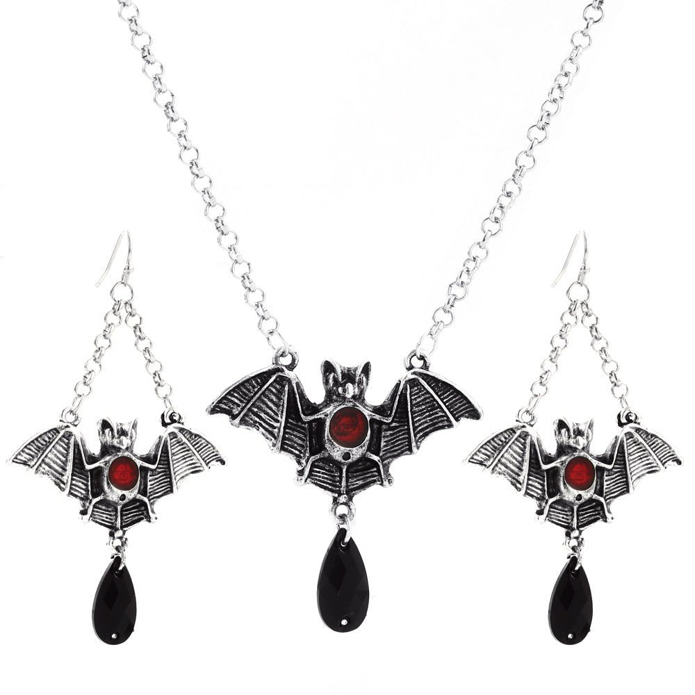 Cassandra Farnsworth - Gothic Bat Jewelry Set by The Nevermore – Unique Gothic Jewelry by Nevermore Lifestyle & Tech |