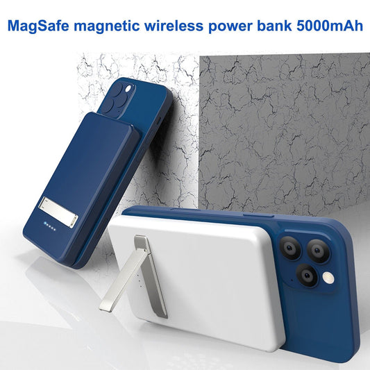 Compatible with Apple, 15W For Magsafe Wireless Charger 5000mAh Power Bank For iPh