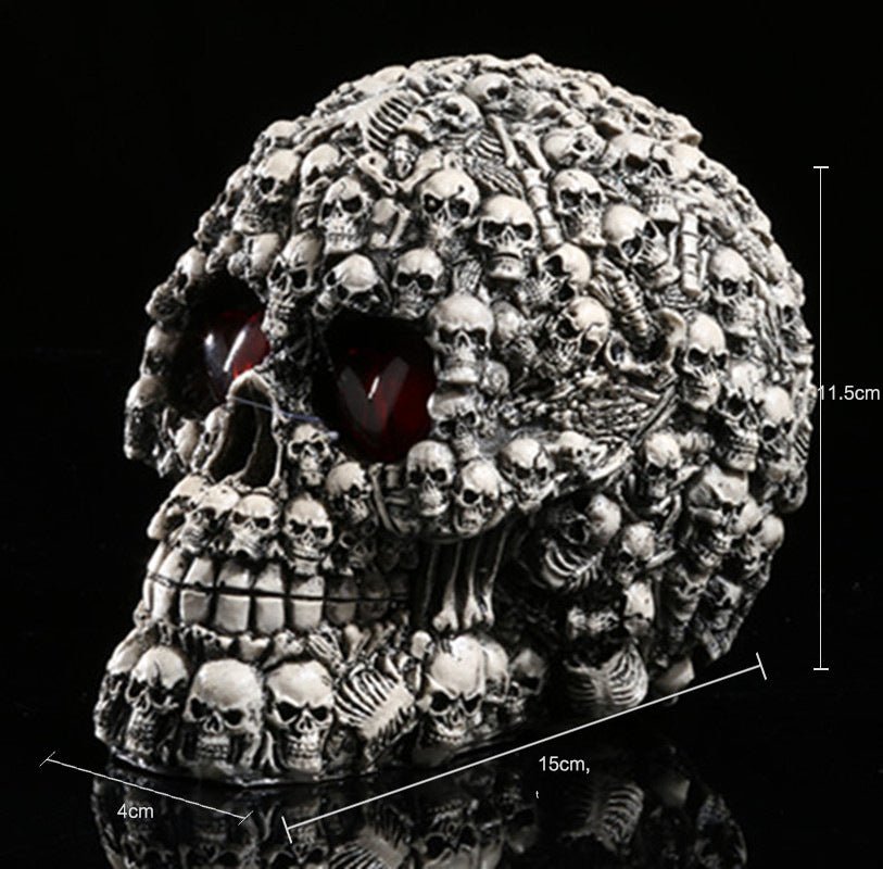 Damon - The Nevermore Gothic Home Decor Resin skull Halloween – Unique Gothic Home Decor by Nevermore Lifestyle & Tech | 115style