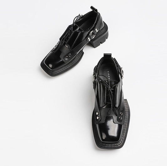 Elevate Chic - Women's Thick Heel Shoes by The Nevermore