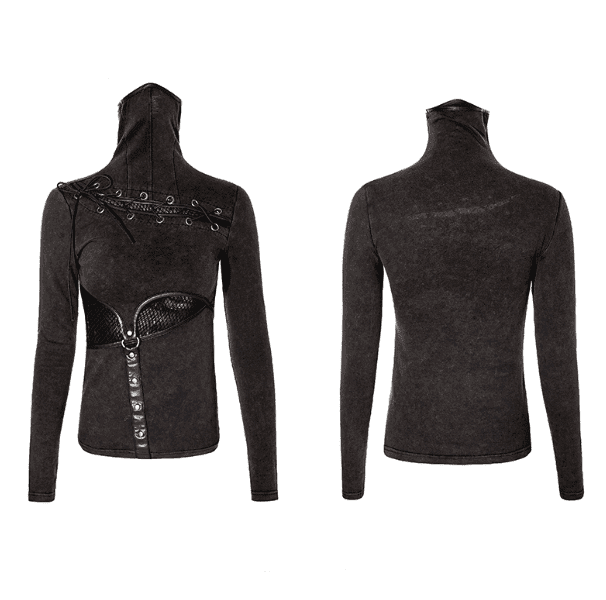 Elisha - The Nevermore STEAMPUNK net fight stand collar long - sleeved Blouse for Women – Unique Steampumk Fashion for Women by Nevermore Lifestyle & Tech | default