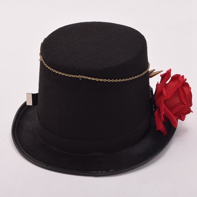 Evie Reedham - The Nevermore Steampunk Hat for Women – Unique Steampunk Accessories by Nevermore Lifestyle & Tech | Ordinary with voile