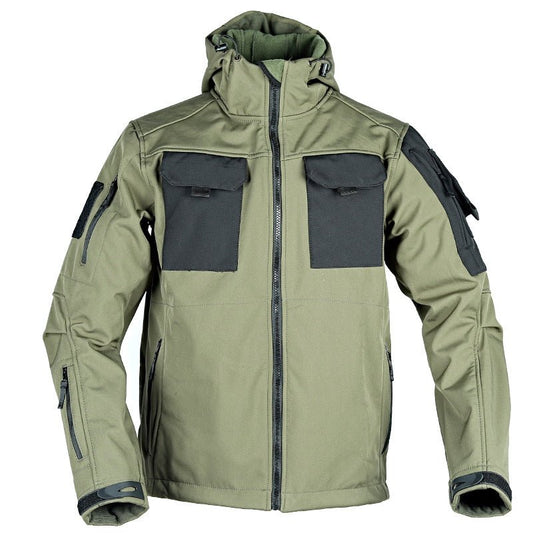 Falkor Thunderstrike - The Nevermore Tactical Windbreaker Waterproof Jacket for Men – Unique Men's Fashion by Nevermore Lifestyle & Tech | L Black Set