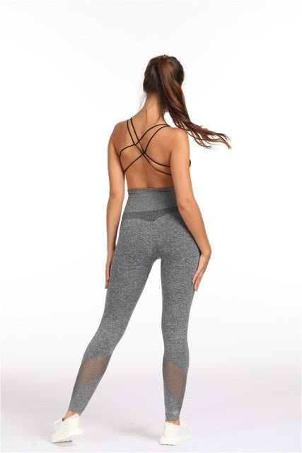 FlexAura - High-Waist Yoga Pants by The Nevermore