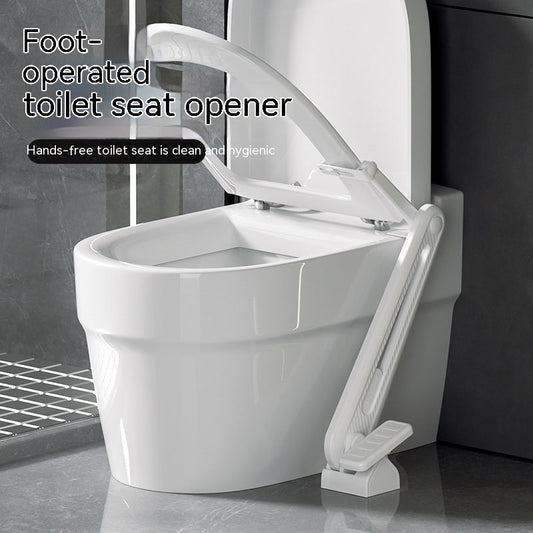 FootLift Hygienic Toilet Lid Opener by The Nevermore