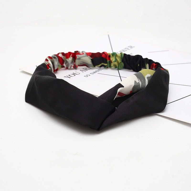 Foretold - Cross Fabric Headband by The Nevermore