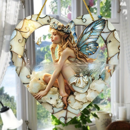 HeartGleam Charm - Acrylic Suncatcher Decor by The Nevermore