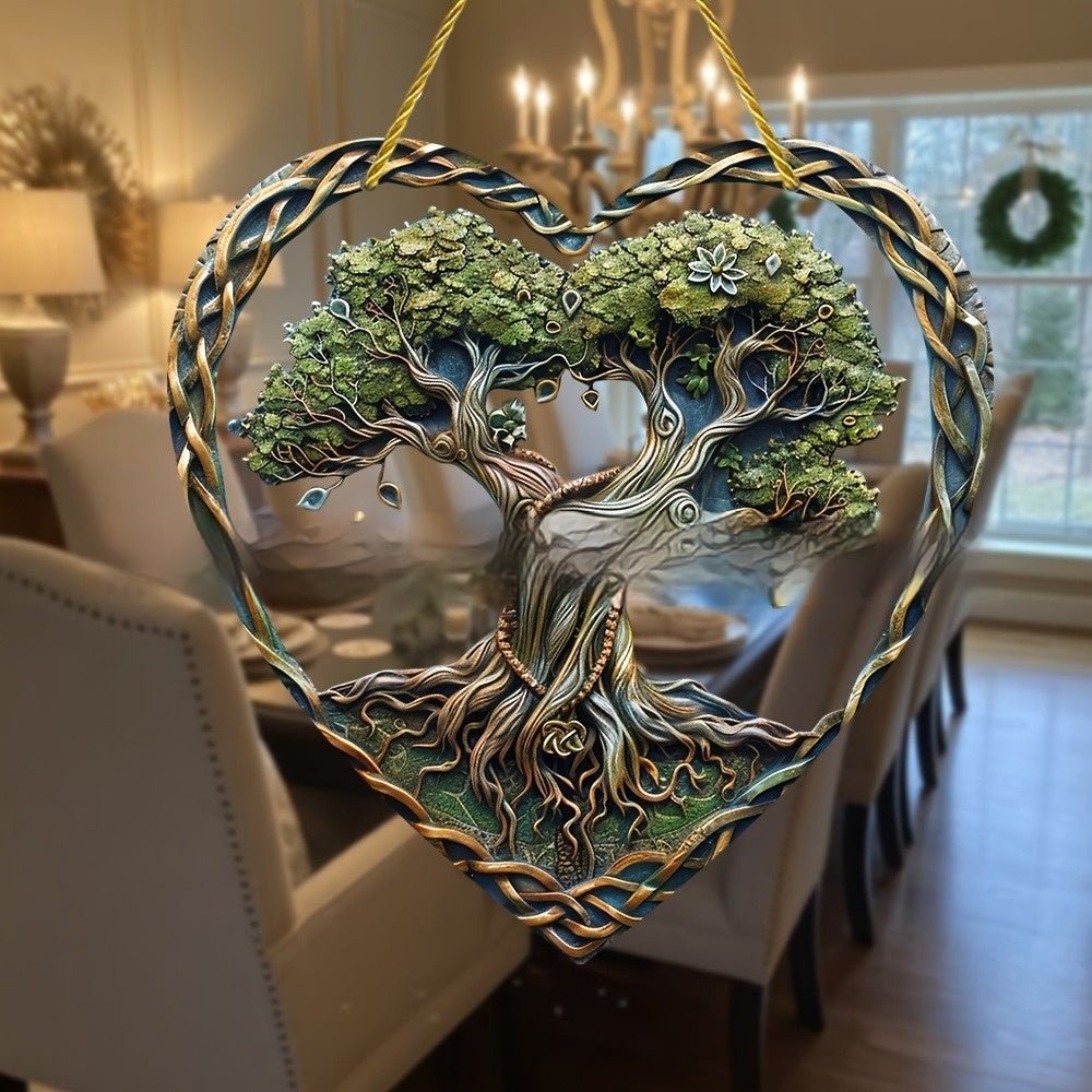 HeartGleam Charm - Acrylic Suncatcher Decor by The Nevermore