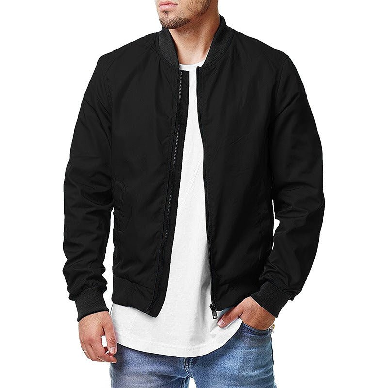 Kellan Stormblade - The Nevermore Baseball Jacket for Men – Unique Men's Fashion by Nevermore Lifestyle & Tech | 2XL Black