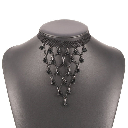 Lark Water - Gothic Lace Choker Necklace by The Nevermore – Unique Gothic Jewelry by Nevermore Lifestyle & Tech | D