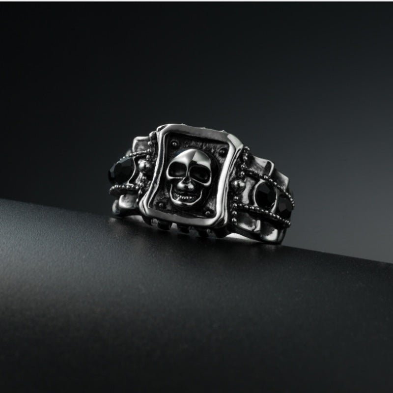 Loss - The Nevermore Gothic Ring – Unique Gothic Rings by Nevermore Lifestyle & Tech | Size 10 Silver