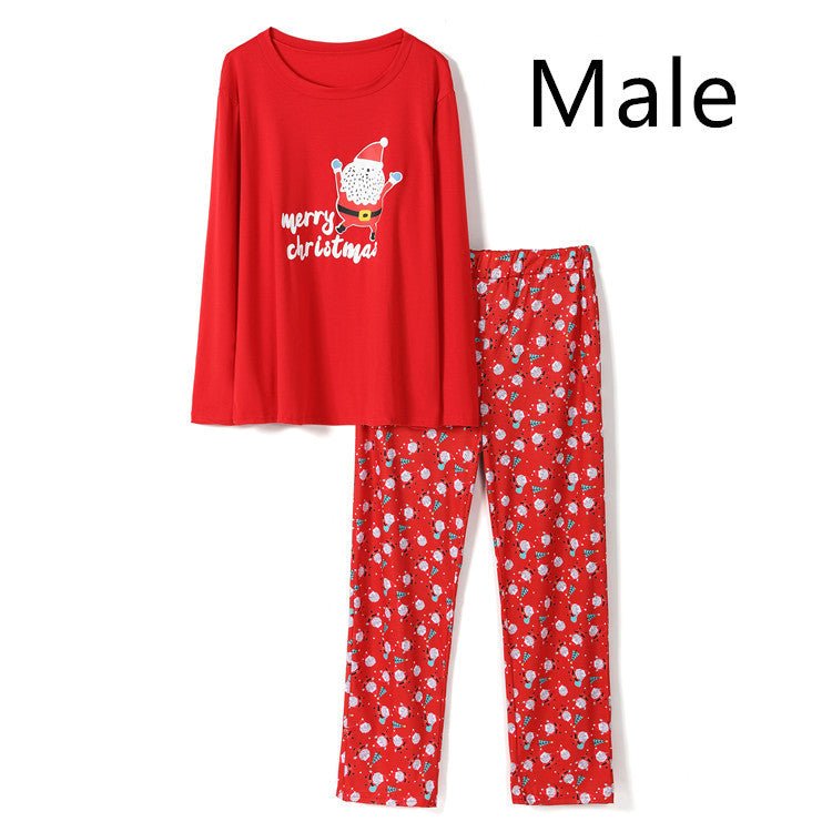 Mistletoe Whisper – Two Piece Christmas Pajamas by The Nevermore – Unique Christmas by Nevermore Lifestyle & Tech | Male L Red