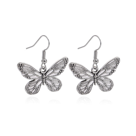 Mystic Midge - The Nevermore Women`s Earrings Butterfly – Unique Jewelry by Nevermore Lifestyle & Tech | White K