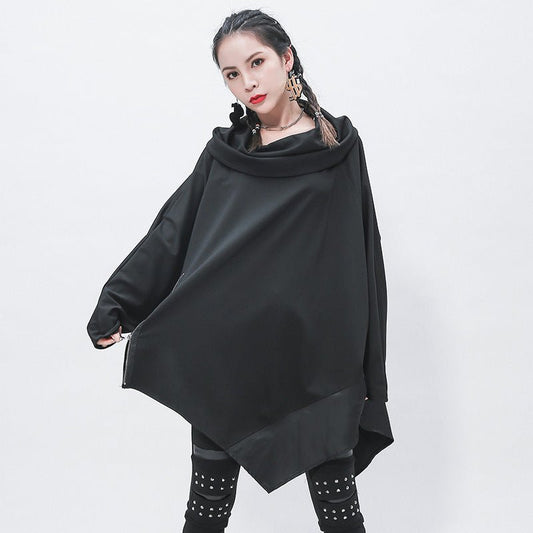 Nova Grace - Casual Bat Sleeve Sweater by The Nevermore – Unique Sweaters by Nevermore Lifestyle & Tech | One Size Black