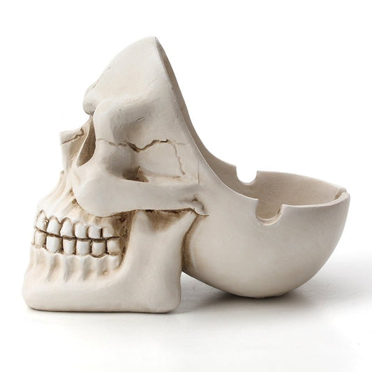 Octavius - The Nevermore Gothic Home Decore skull ashtray – Unique Gothic Home Decor by Nevermore Lifestyle & Tech | Black