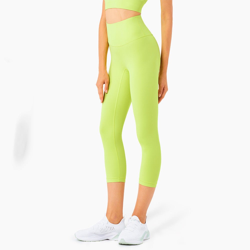 Tight Yoga Pants With High Waist And Peach Butt