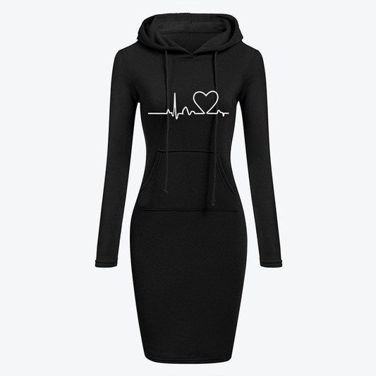 Remedy Black - Fleece Hoodie Sweatshirt by The Nevermore – Unique Dresses by Nevermore Lifestyle & Tech | 2XL Black