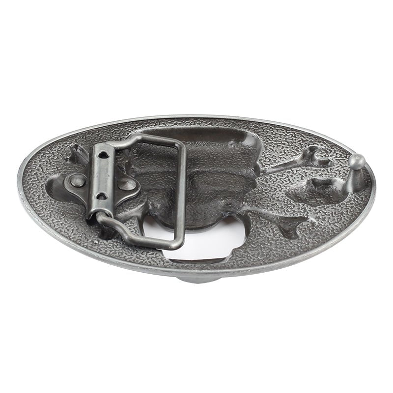 Silas Tempest – Gothic Cow Leather Belt by The Nevermore – Unique Gothic Accessories by Nevermore Lifestyle & Tech | 105cm Brown