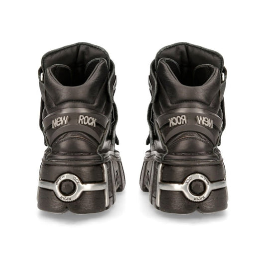 Sinuous Shadow - Gothic Shoes with Metal Sole by The Nevermore