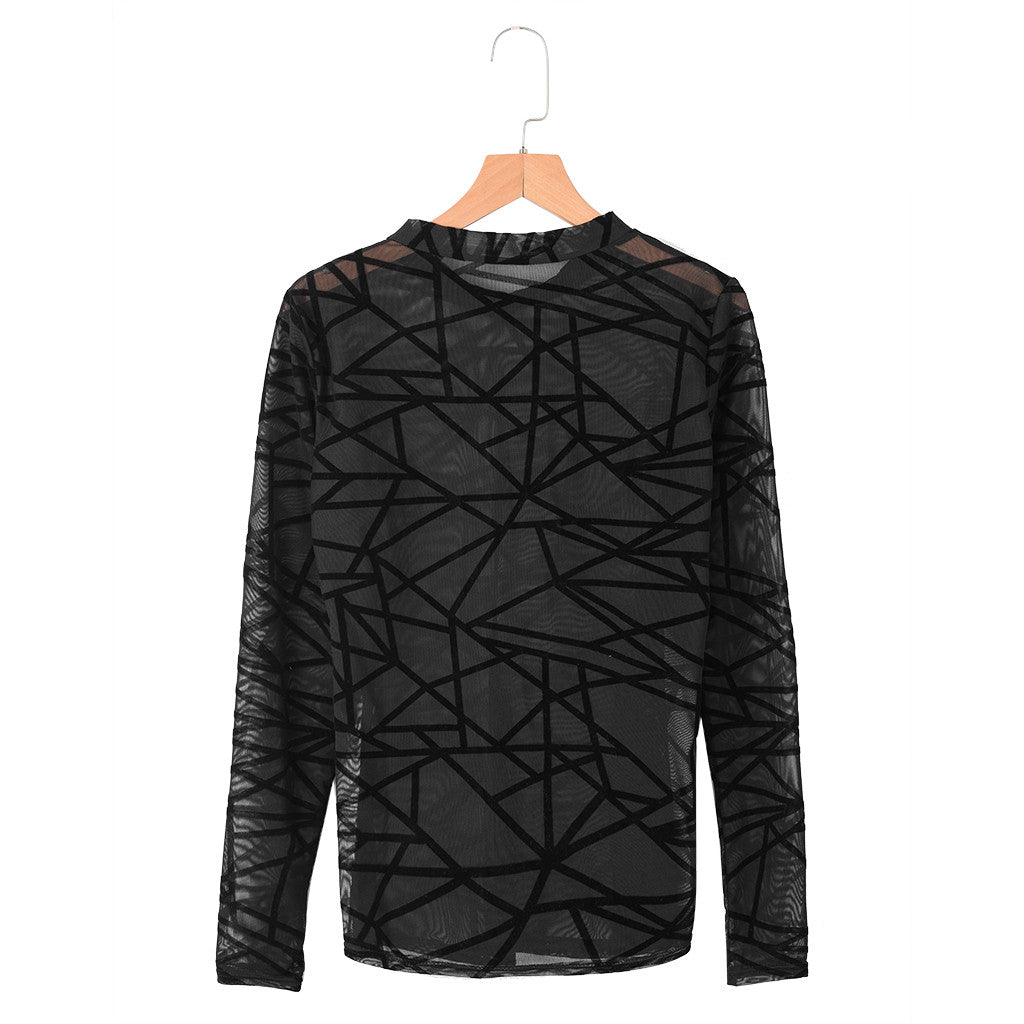 Starr - Lightweight Lace Blouse by The Nevermore – Unique Blouses by Nevermore Lifestyle & Tech | L Black