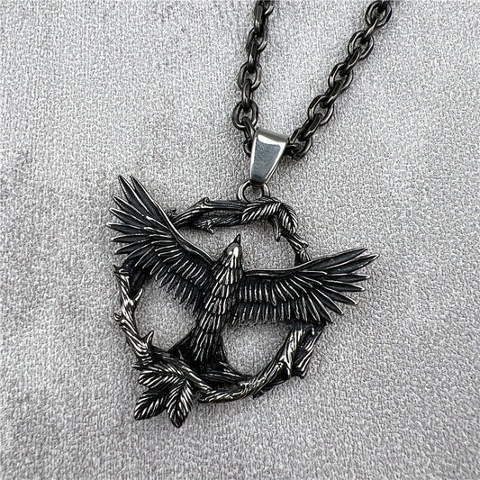 Timeless Sovereign Eagle Gothic Pendant by The Nevermore