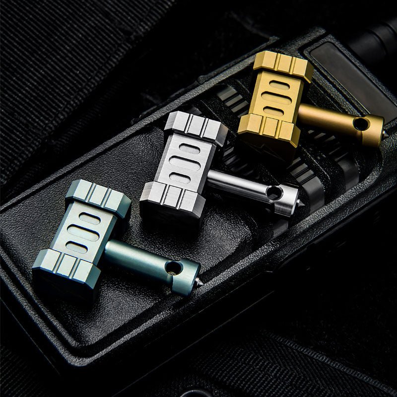 Titan Sky Multi-Tool Hammer Pendant - Titanium Alloy by The Nevermore