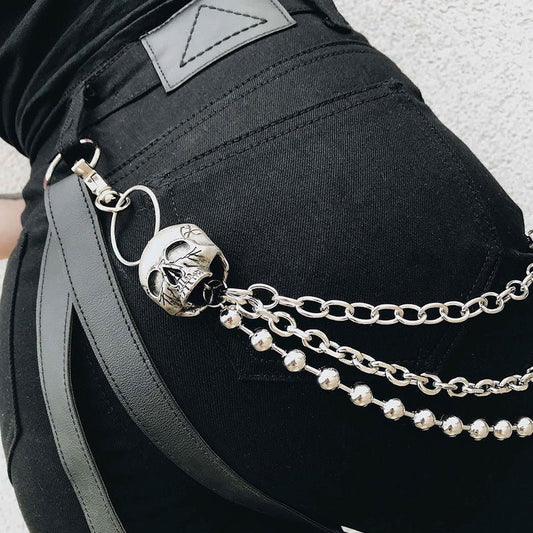 Until Death - The Nevermore Gothic Pants Hoop Trousers for Women – Unique Gothic Fashion for Women by Nevermore Lifestyle & Tech | L Black