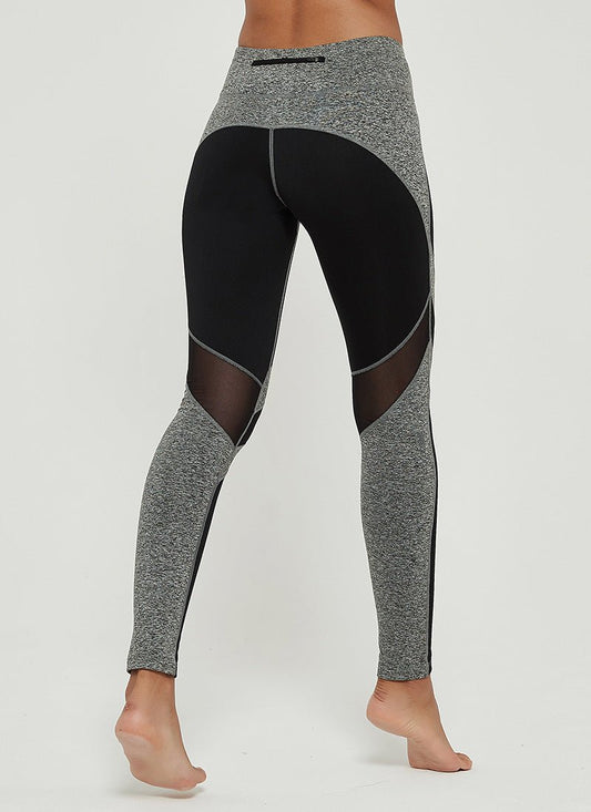 Mesh fitness pants