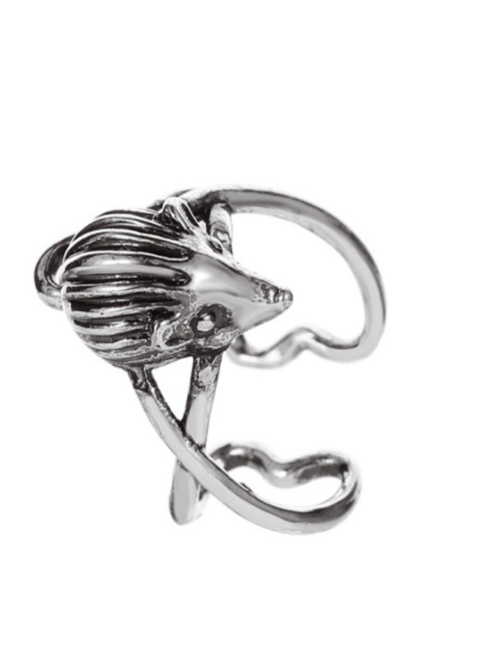 Victorious Longbow - The Nevermore Ear Clip Earring Women's Ear - Cuff – Unique Earrings by Nevermore Lifestyle & Tech | F Silver