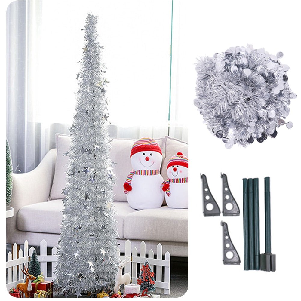 Vonmoon - The Nevermore Christmas Tree Home Decor – Unique Home Decor by Nevermore Lifestyle & Tech | 1.2m Silver