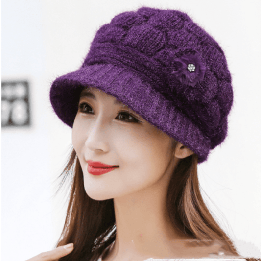Winter Shadows - The Nevermore Hat – Unique Accessories by Nevermore Lifestyle & Tech | One size Purple
