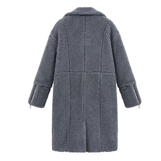 WoolMuse - Elegant Wrap Wool Coat by The Nevermore