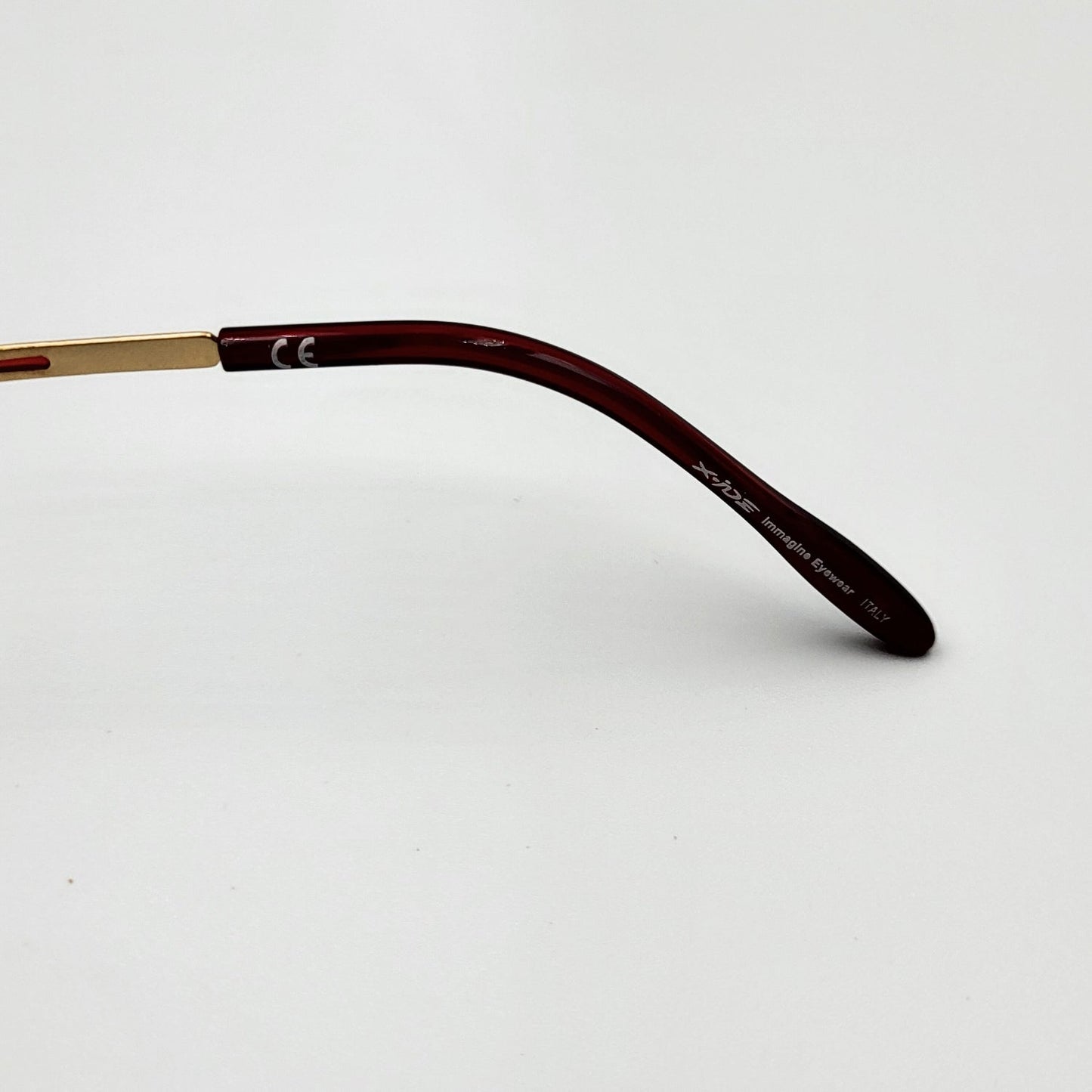 X - IDE STRIPE Bronze Red Nylor Eyeglasses – Unique Eyeglasses by Nevermore Lifestyle & Tech |