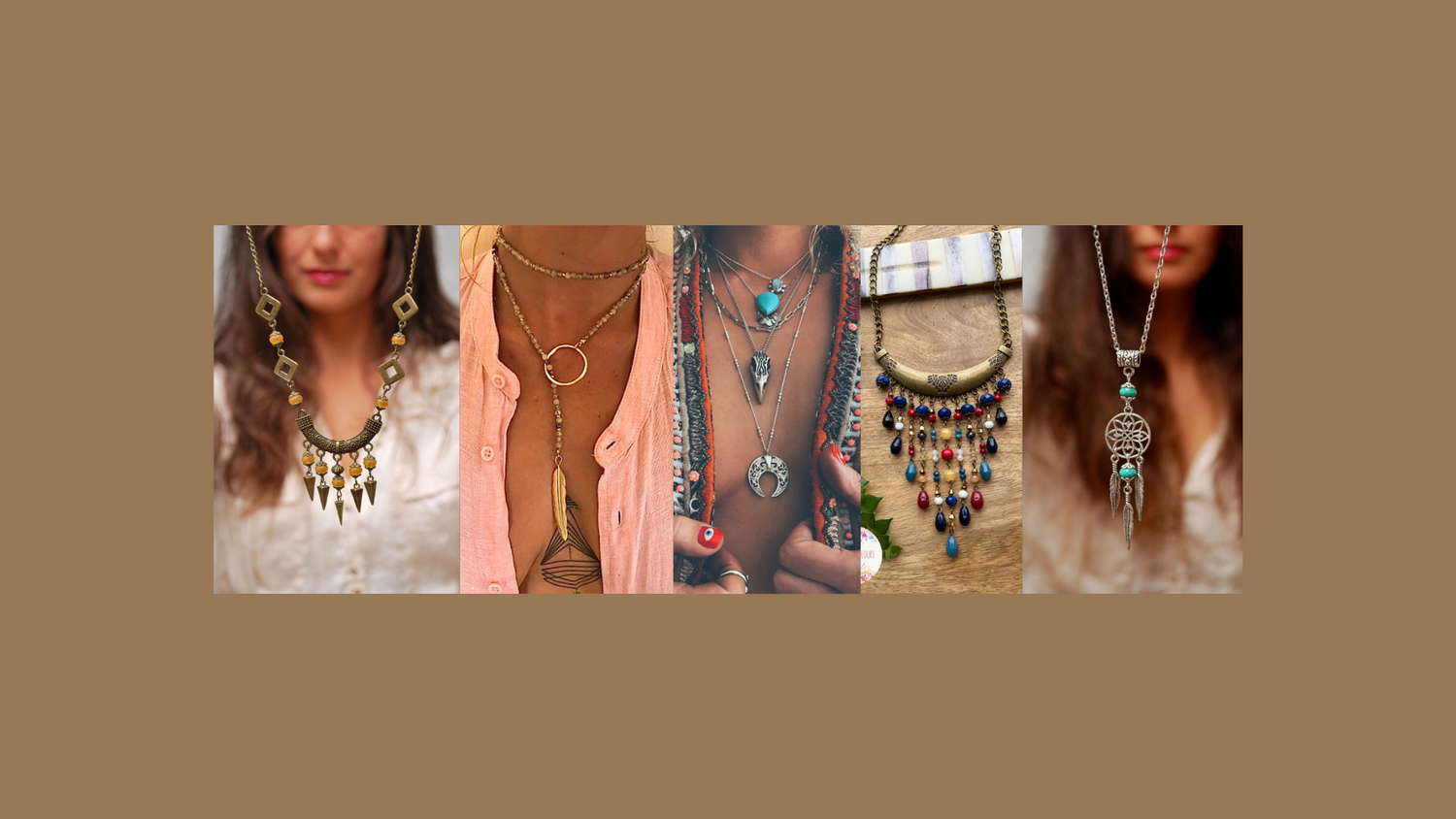 Boho Pendants - Necklaces