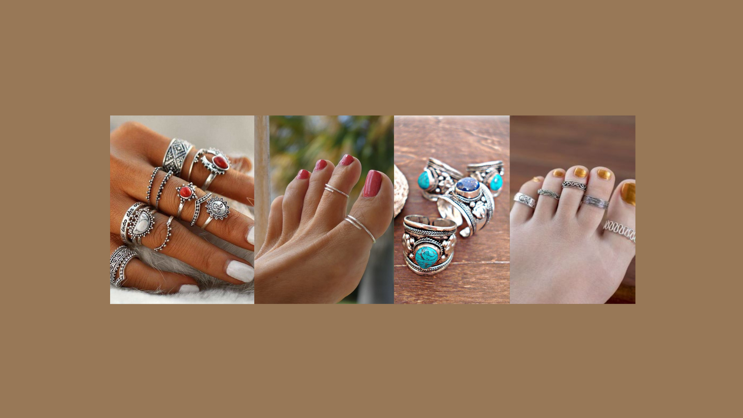 Boho - Toe Rings