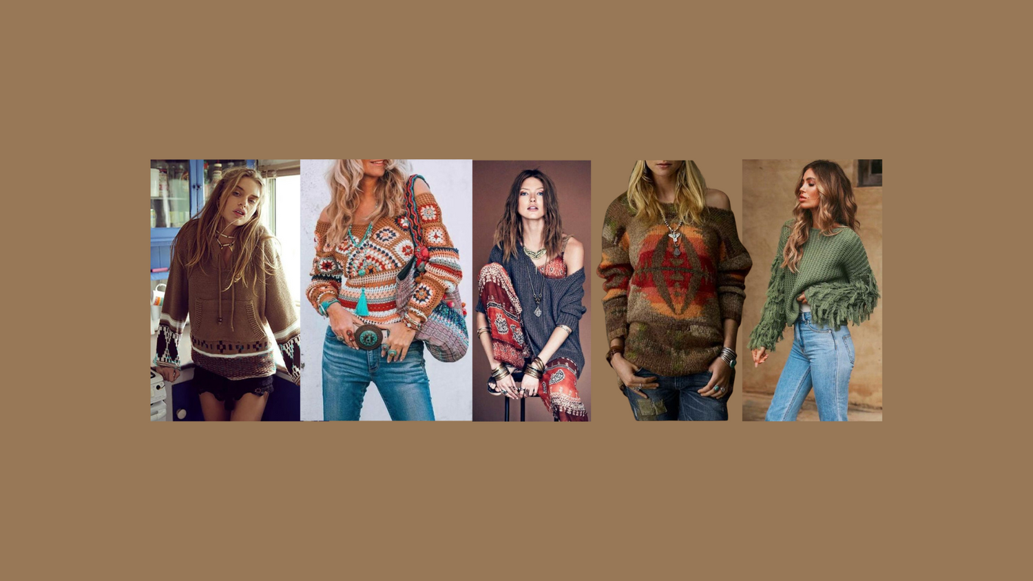 Boho Sweaters