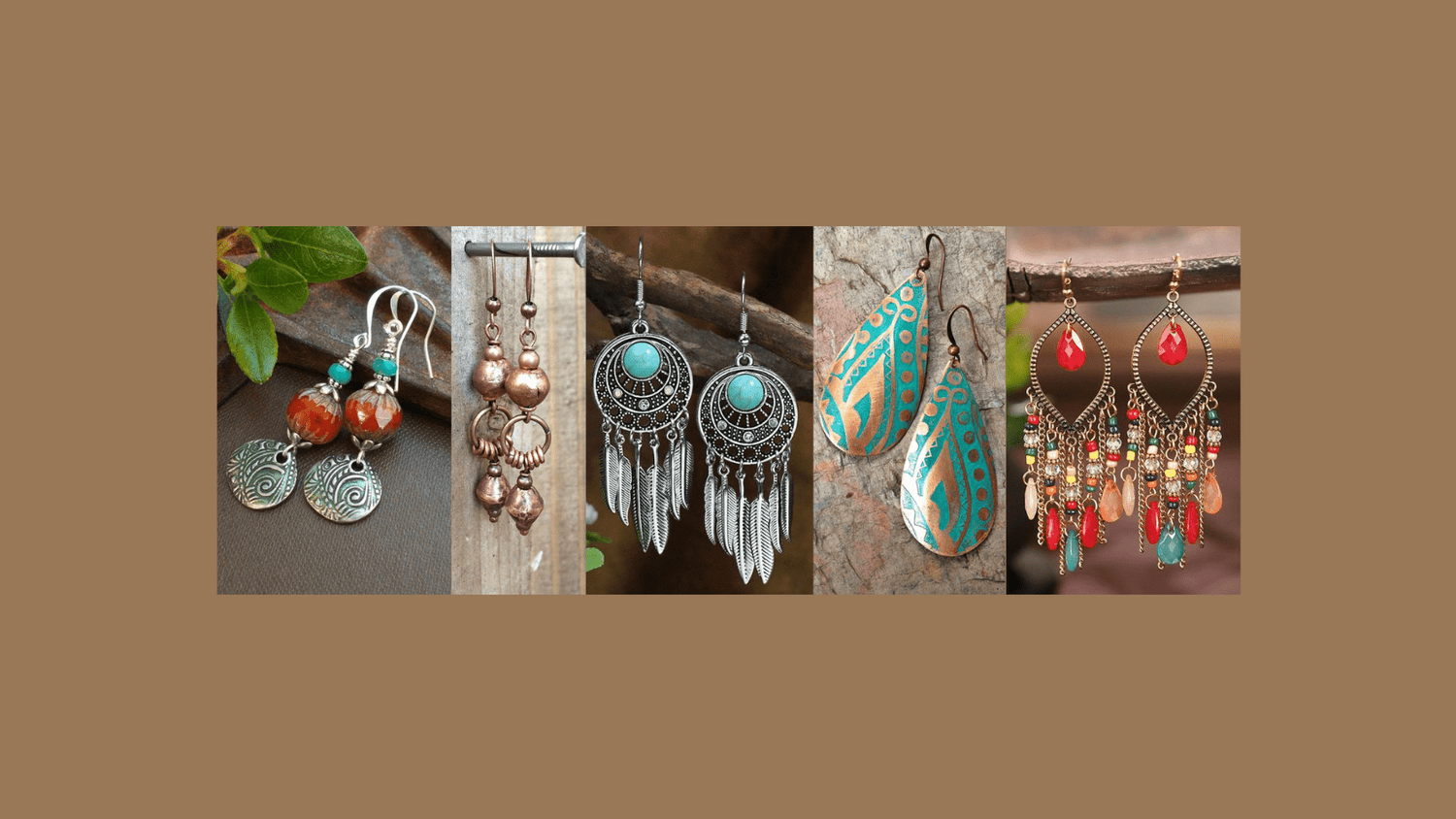 Boho Earrings - Nevermore Lifestyle & Tech