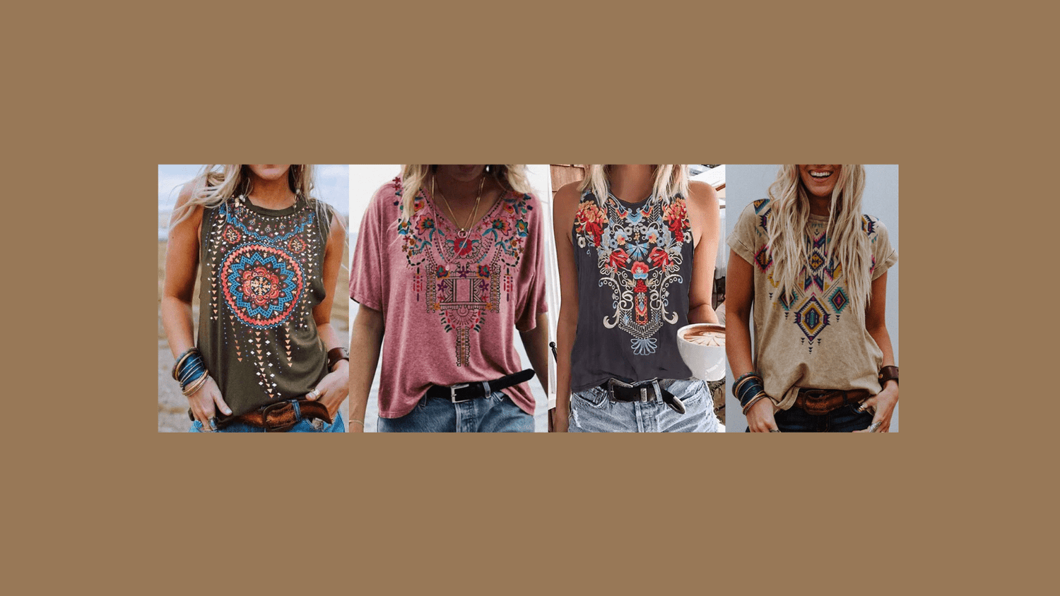 Boho T-Shirts - Nevermore Lifestyle & Tech