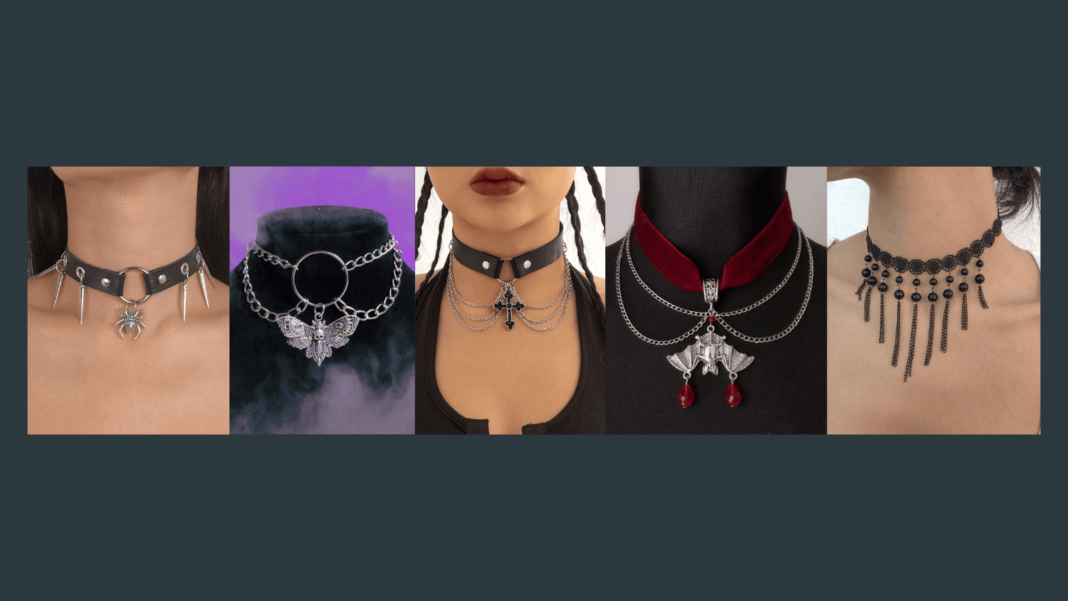 Gothic Chokers - Nevermore Lifestyle & Tech