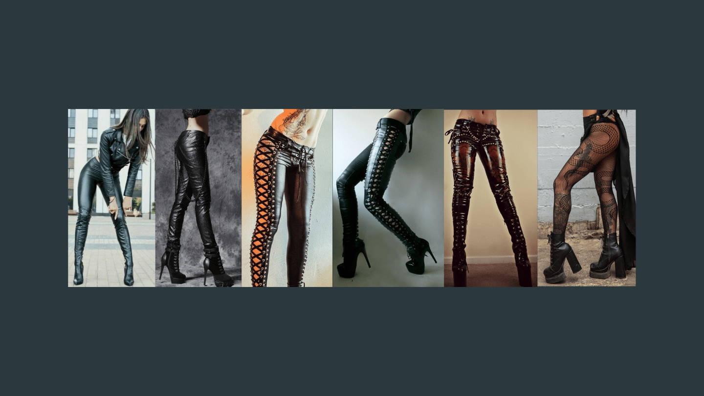 Gothic Leggings for Women - Nevermore Lifestyle & Tech