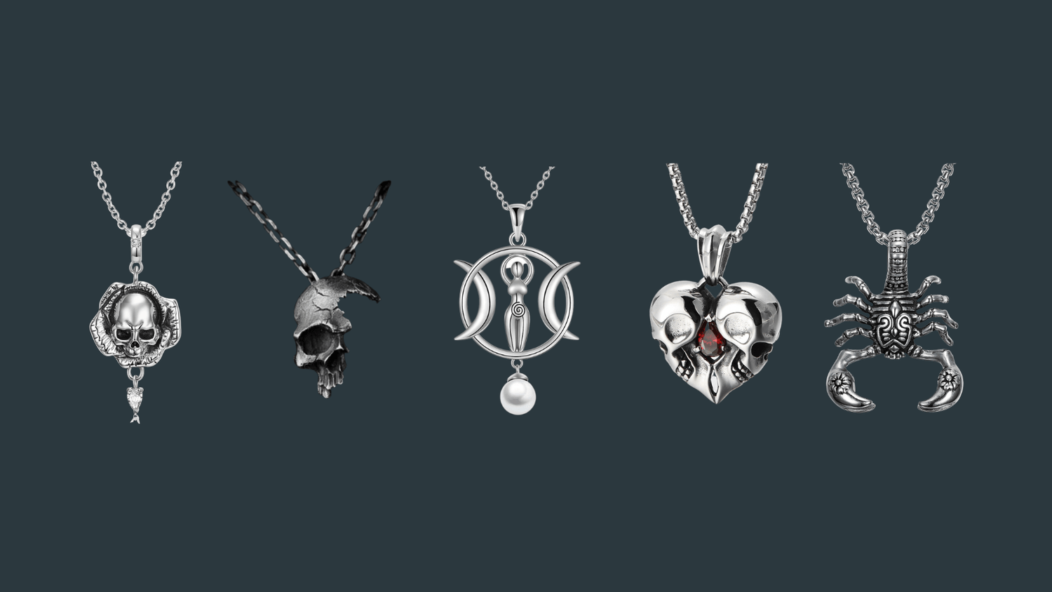 Gothic Pendants - Necklaces - Nevermore Lifestyle & Tech
