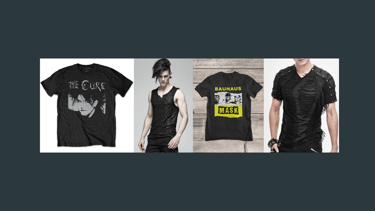 Gothic T-Shirts - Tanks - Tops for Men - Nevermore Lifestyle & Tech