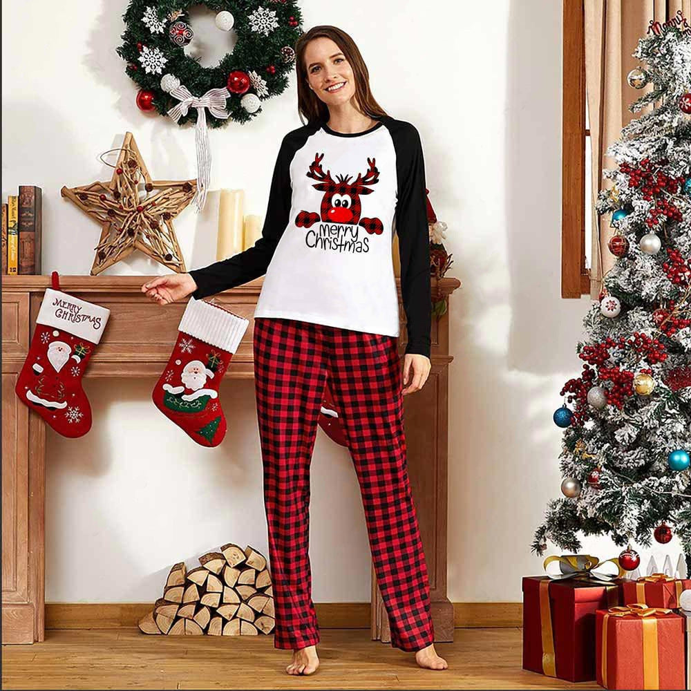 FestiveNight - Family Cotton Xmas Pajamas by The Nevermore