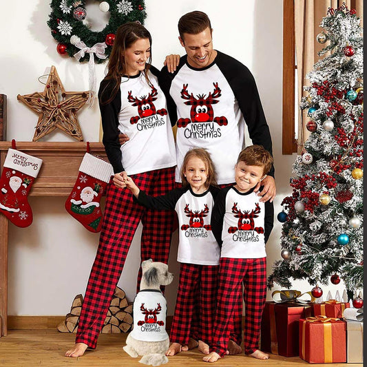 FestiveNight - Family Cotton Xmas Pajamas by The Nevermore
