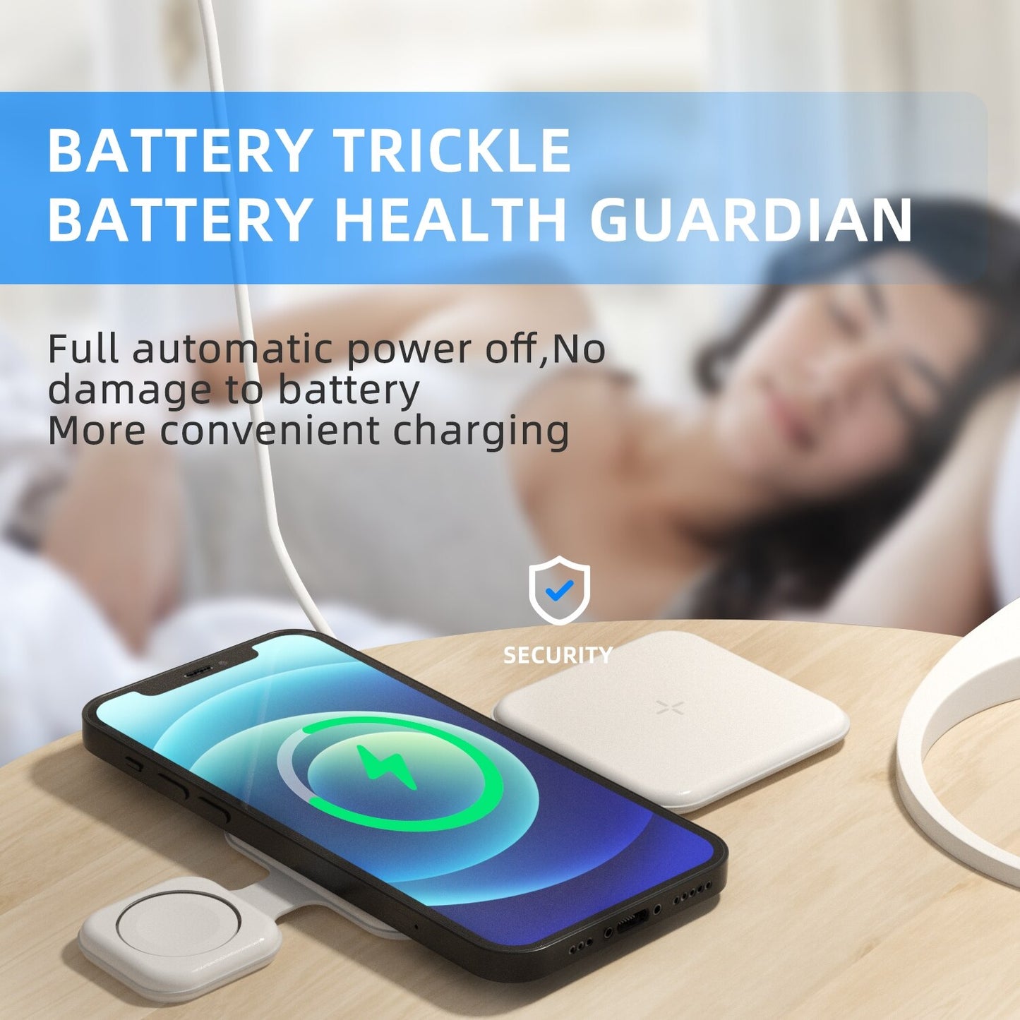 3 In 1 Magnetic Foldable Wireless Charger - The Nevermore Smart Gadget